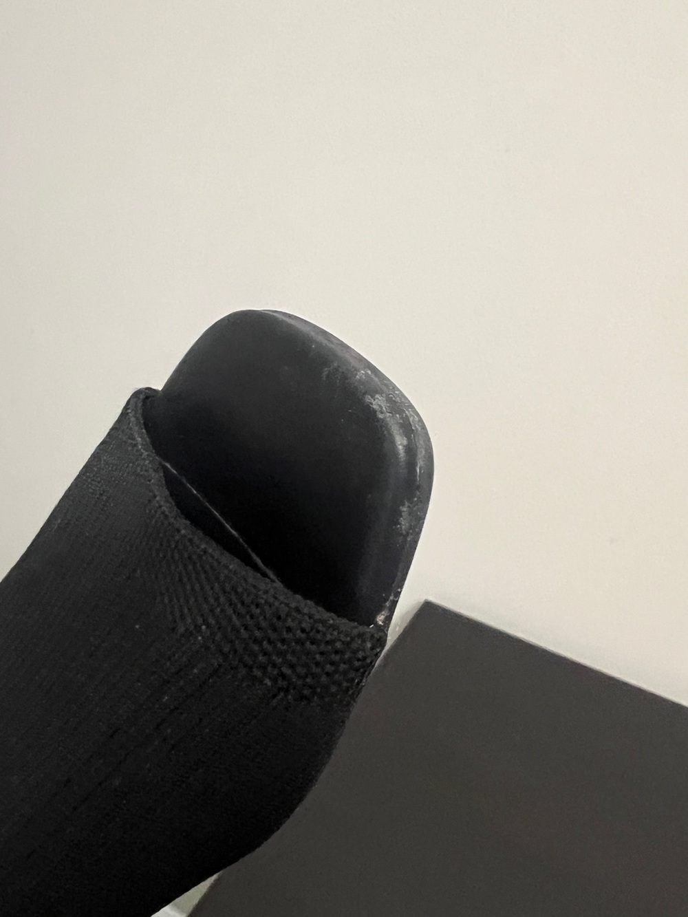Everlane The Glove Mule in Reknit Size 6.5 Black Heel Sandal Neutral - Picture 15 of 15